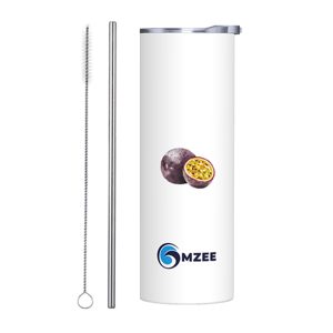 Fruit Theme 20 OZ Stainless Steel Tumbler - Passion fruit